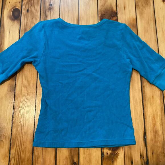 Y2K Guess Waffle Knit Thermal - Picture 4 of 4